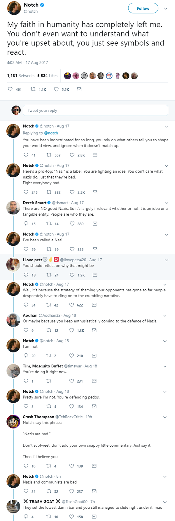 Notch er nazisympatisør