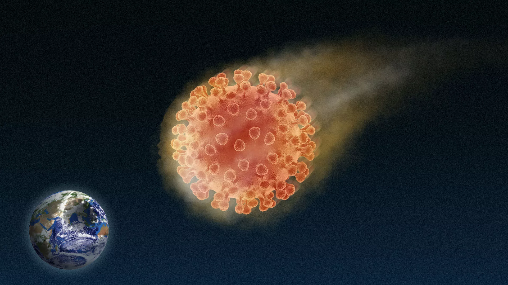 Corona Virus heading towards earth