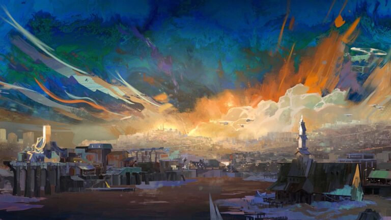 Disco Elysium landscape